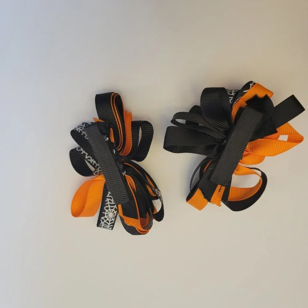 Halloween Themed Hair Clips